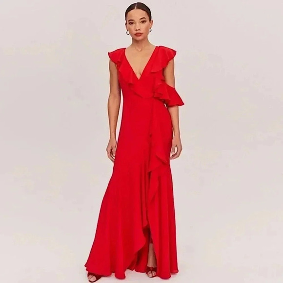 BHLDN New Fame and Partners Vionna Gown Maxi Dress Vionna Prom Bridesmaid Formal - Picture 1 of 17